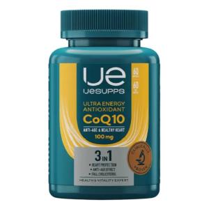 UESUPPS Ультра Энерджи Антиоксидант Коэнзим Q10 капсулы массой 380мг №60