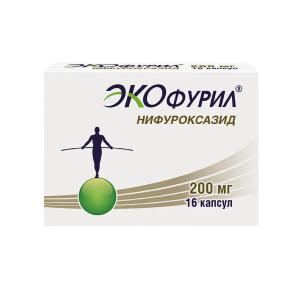 Экофурил капсулы 200мг №16
