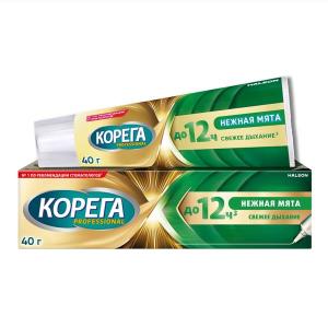 Корега Professional Нежная мята крем для фиксации зубных протезов туба 40г
