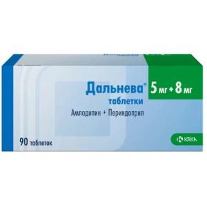Дальнева таблетки 5мг+8мг №90
