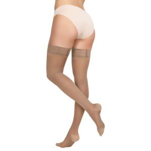 Чулки медицинские компрессионные I класс компрессии Orto 216 long размер Q+ темно бежевый