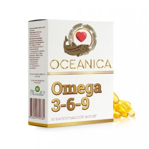 Океаника Омега 3-6-9 капсулы массой 1400мг №30