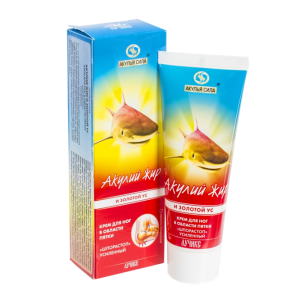 Акулий жир и золотой ус крем для ног при пяточной шпоре (усиленный) 75мл