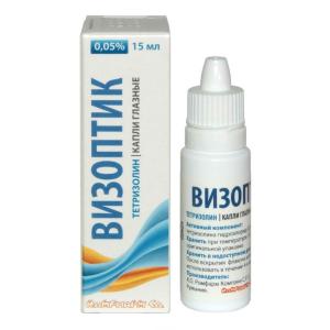 ВизОптик капли глазные 0,05% флакон-капельница 15мл
