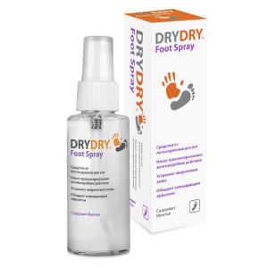 Драй Драй Фут спрей средство от потоотделения для ног 100мл