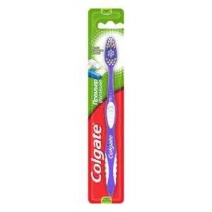 Колгейт зубная щетка (50422) премьер отбеливания средн. жестк.