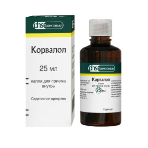 Корвалол капли для приема внутрь 25мл 