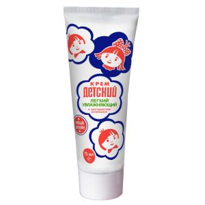 Крем детский увлажняющий легкий 75мл (1647)