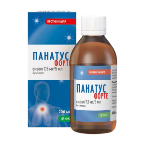 Панатус Форте сироп 7,5мг/5мл флакон 200мл