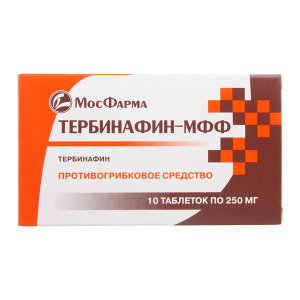 Тербинафин-МФФ таблетки 250мг №10