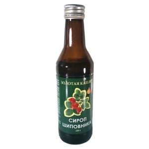 Сироп плодов шиповника золотая капля 250мл