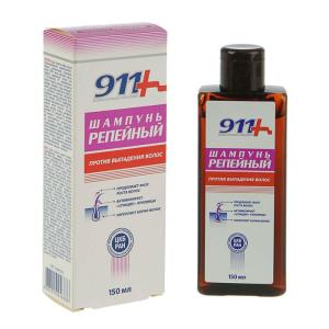 911 репейный шампунь 150мл