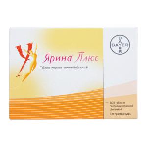 Ярина Плюс таблетки покрытые пленочной оболочкой №28х3