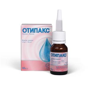 Отипакс капли ушные флакон-капельница 16г