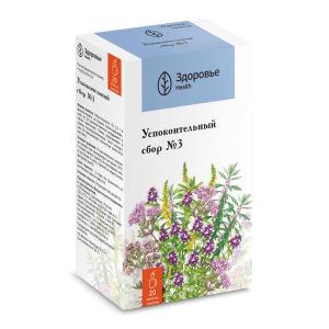 Успокоительный сбор пор №3 фильтр-пакет 2г №20