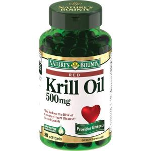 Нэйчес Баунти Масло криля 500мг капсулы массой 745мг №30 