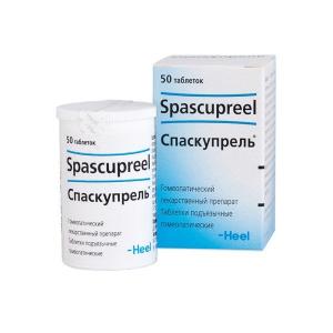Спаскупрель таблетки подъязычные гомеопатические №50
