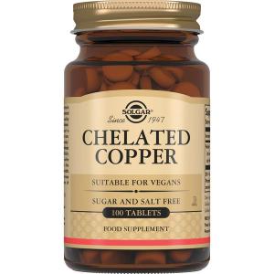 Солгар Хелат меди таблетки массой 400мг №100