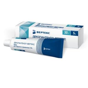 Декспантенол-Вертекс мазь для наружного применения туба 5% 30г