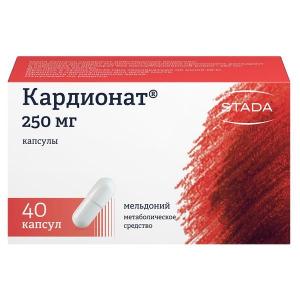 Кардионат капсулы 250мг №40