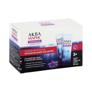 Аква Марис средство для промывания слизистой носа к устройству Аква Марис Лейка пакет-саше №30