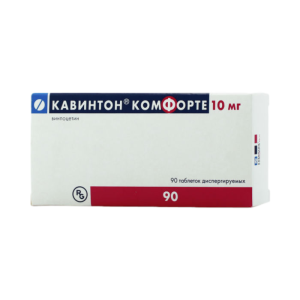 Кавинтон Комфорте таблетки диспергируемые в полости рта 10мг №90 