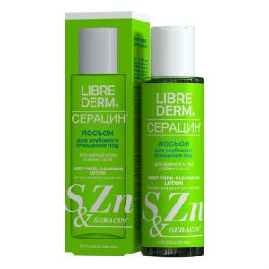 Либридерм серацин лосьон для глубокого очищения пор 100мл 