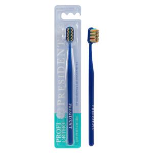 ПрезиДент Profi Ortho ортодонтическая зубная щетка средней жесткости 6мил №1