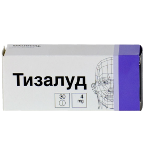 Тизалуд таблетки 4мг №30