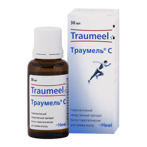 Траумель С капли для приёма внутрь гомеопатические флакон-капельница 30мл