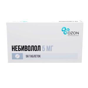 Небиволол таблетки 5мг №56