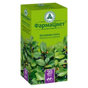 Крушина кора порошок фильтр-пакеты 1,5г №20