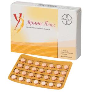Ярина Плюс таблетки покрытые пленочной оболочкой №28