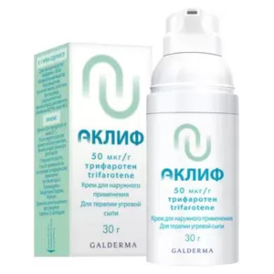 Аклиф крем для наружного применения 50мкг/г флакон 30г