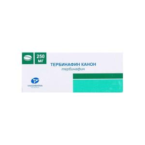 Тербинафин Канон таблетки 250мг №28