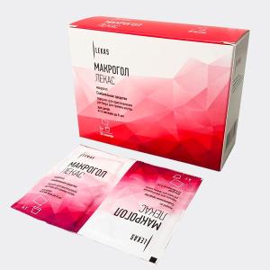 Макрогол Лекас порошок для приготовления раствора для приёма внутрь 4г пакеты №20