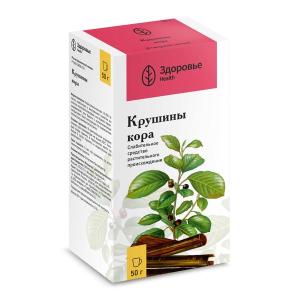 Крушины кора измельчённая пачка 50г