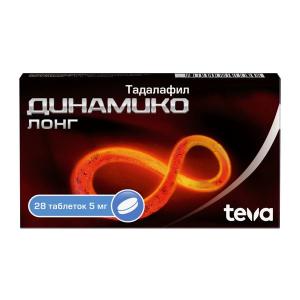 Динамико Лонг таблетки покрытые плёночной оболочкой 5мг №28