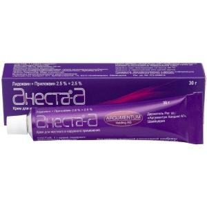 Анеста-А крем для местного и наружного применения 2,5%+2,5% туба 30г