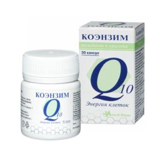 Коэнзим Q10 Энергия клеток капсулы 500мг №30