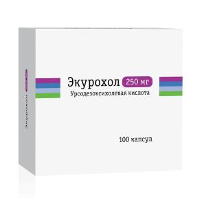 Экурохол капсулы 250мг №100