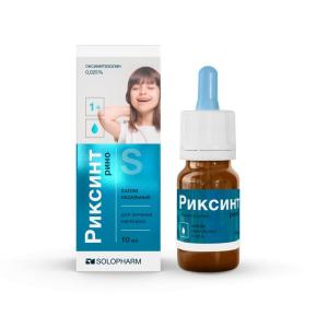 Риксинт рино капли назальные 0,025% флакон 10мл