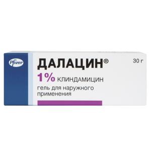 Далацин гель для наружного применения 1% 30г