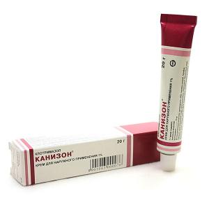 Канизон крем для наружного применения 1% туба 20г 