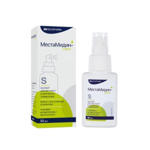 МестаМидин-сенс daily раствор для местного и наружного применения флакон с распыляющим устройством 50мл 