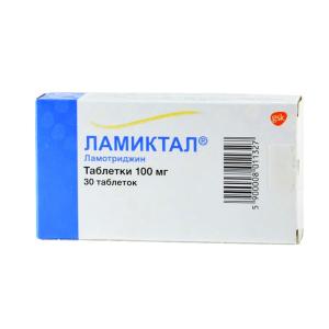 Ламиктал таблетки 100мг №30