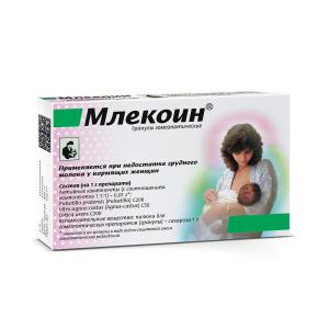 Млекоин гранулы гомеопатические пакет 10г