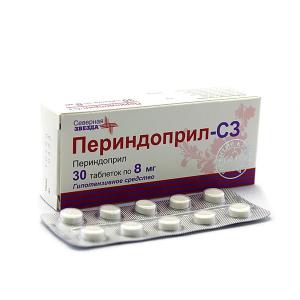 Периндоприл-СЗ таблетки 8мг №30