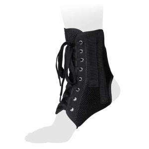 Бандаж компрессионный на голеностопный сустав со шнуровкой и ребрами жесткости AS-ST размер L